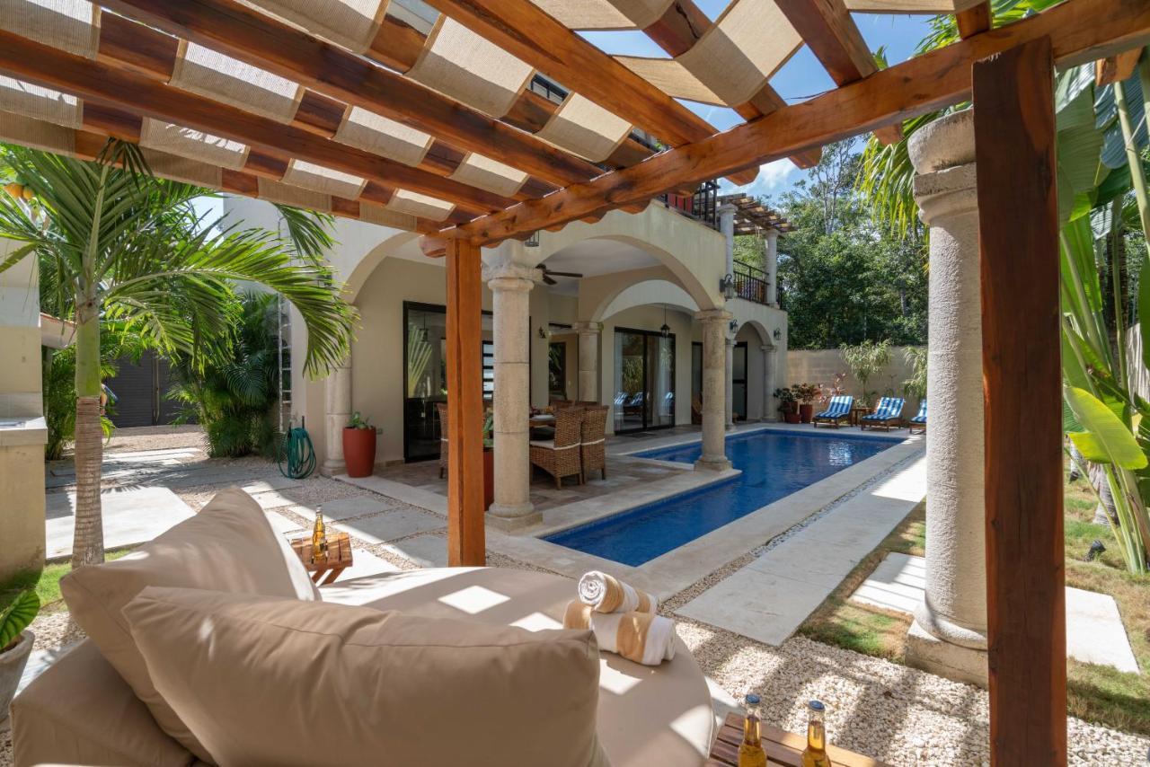 Tulum Stunning Villa For 10-Cabana-Private Pool-Parking Kültér fotó