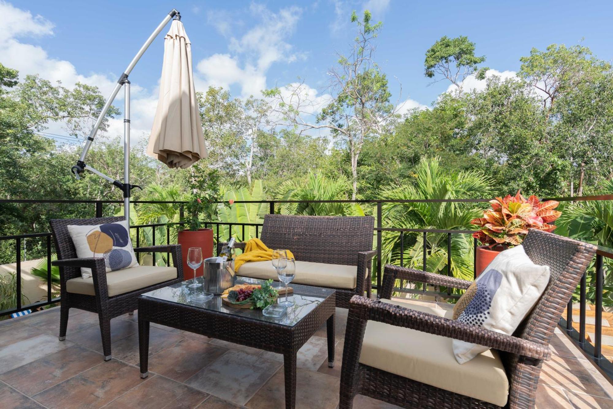 Tulum Stunning Villa For 10-Cabana-Private Pool-Parking Kültér fotó
