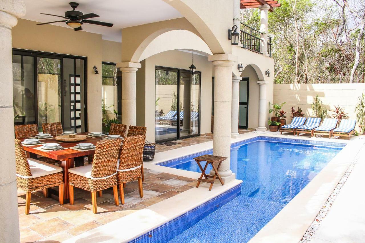Tulum Stunning Villa For 10-Cabana-Private Pool-Parking Kültér fotó