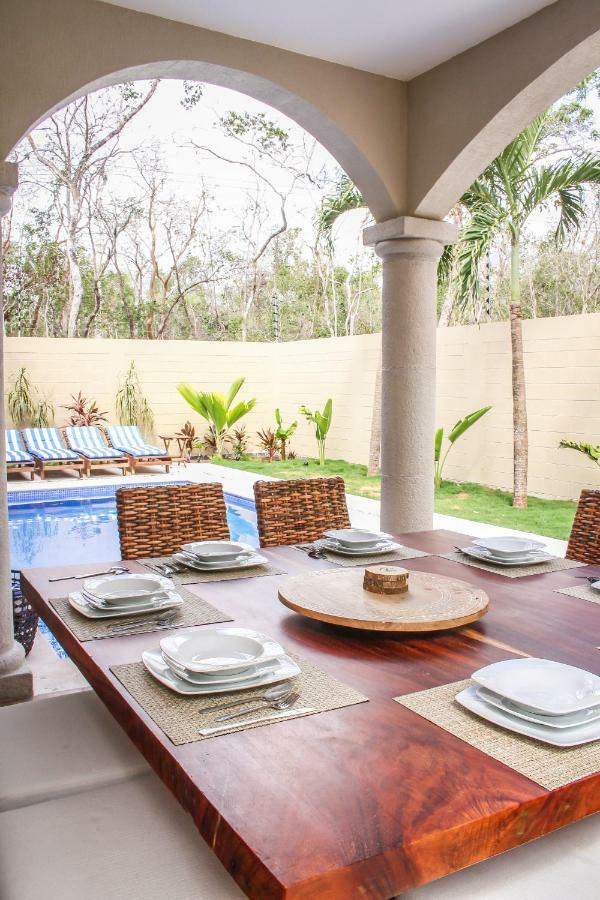 Tulum Stunning Villa For 10-Cabana-Private Pool-Parking Kültér fotó