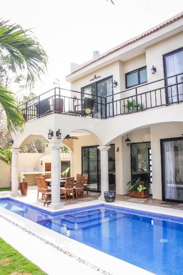 Tulum Stunning Villa For 10-Cabana-Private Pool-Parking Kültér fotó